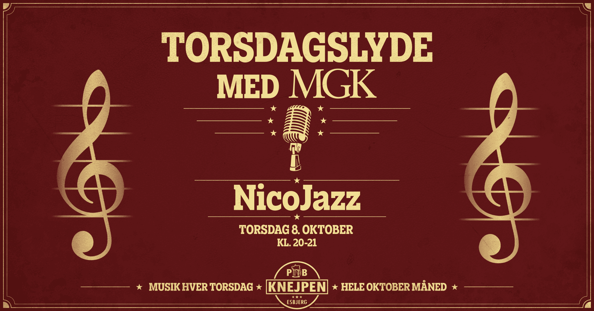 Torsdagslyde med MGK Banner